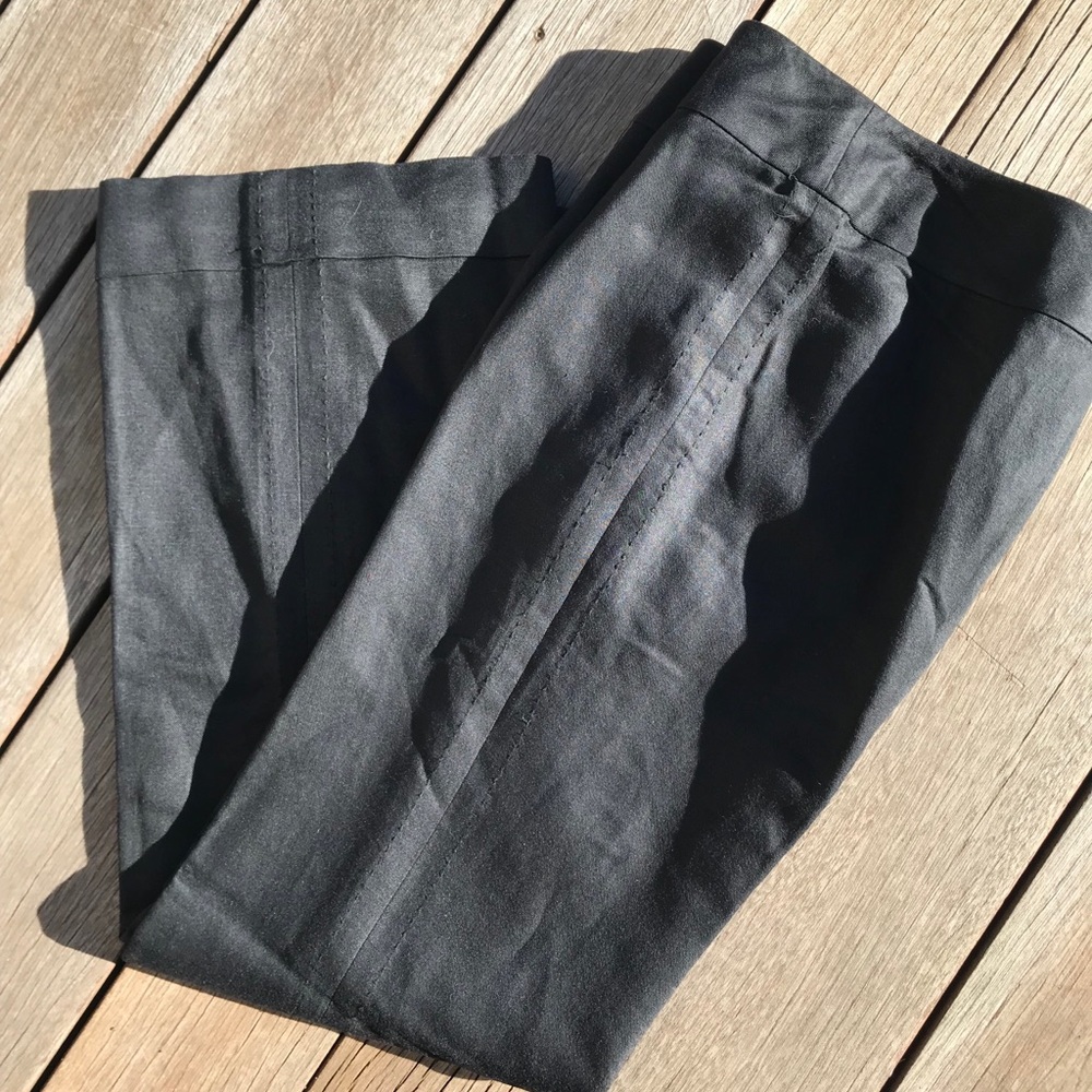 Loft linen and rayon trousers
